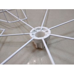 Осевой фиксатор для навесок с прута d4мм. (на трубу d25мм)